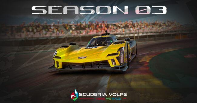 mise à jour saison 3 iracing par la scuderia volpe