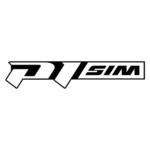 Logo P1sim marque de volants et pédalier simracing au format carré