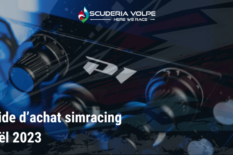 volant F1 pc_P1Sim_Scuderia-Volpe photo d'un volant F1 PC de la marque P1Sim